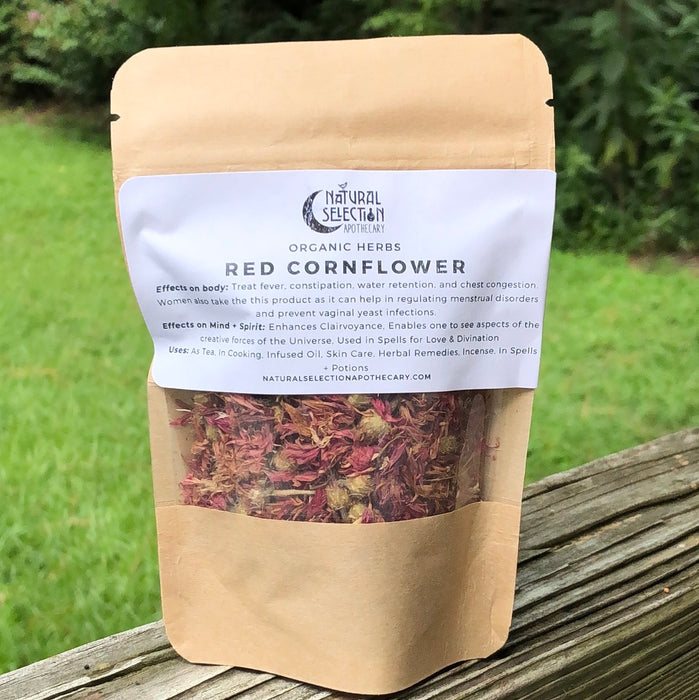 Red Cornflower - Loose Leaf